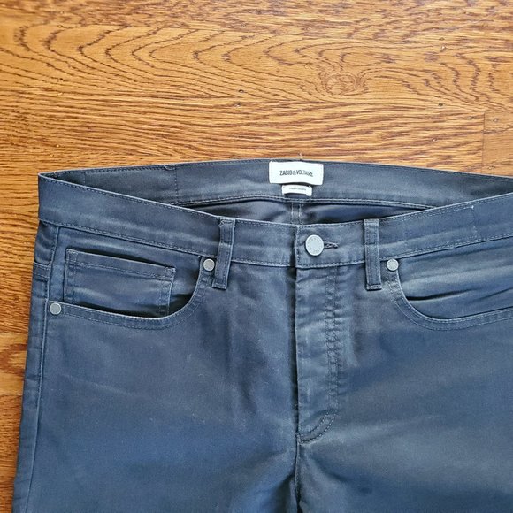 Men's Black Zadig & Voltaire Jeans Size 32 - Picture 3 of 7